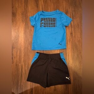 Toddler Puma Tee & Shorts Set - 18 months